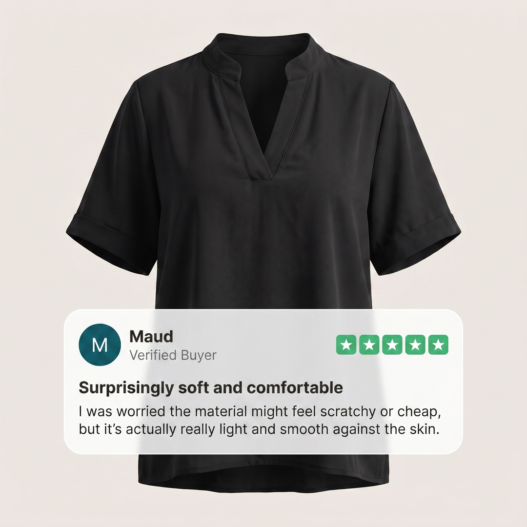 BEATRICE V-NECK BLOUSE
