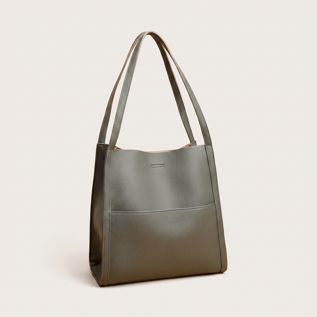 CLARA GENUINE LEATHER SHOULDER BAG