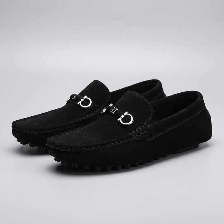 MONACO SUEDE LOAFERS