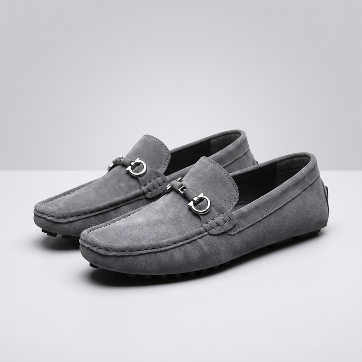 MONACO SUEDE LOAFERS