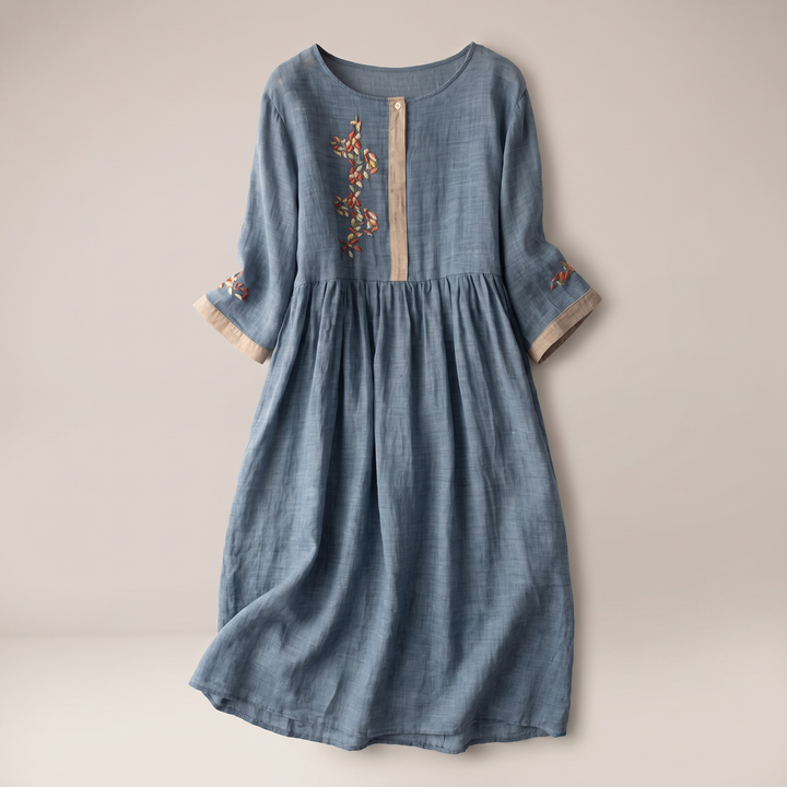 SOFIA LINEN DRESS