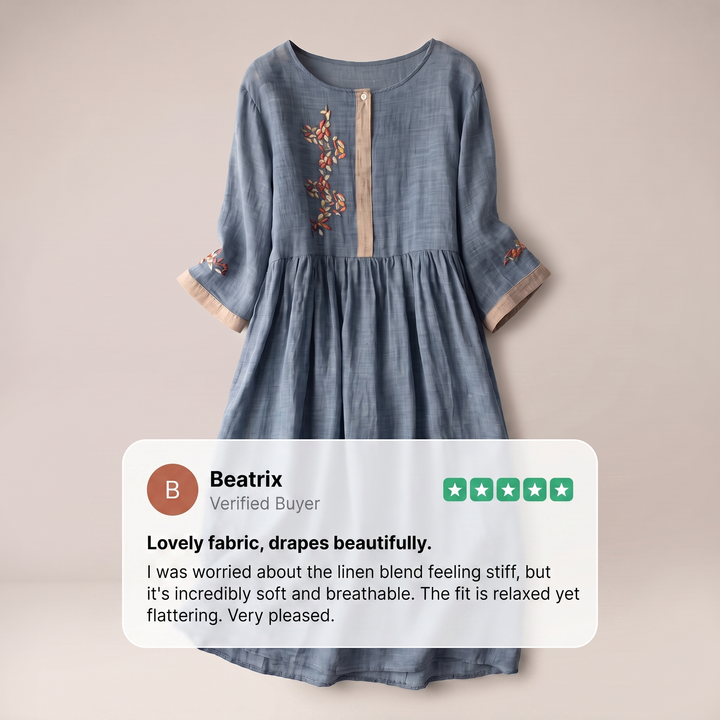 SOFIA LINEN DRESS