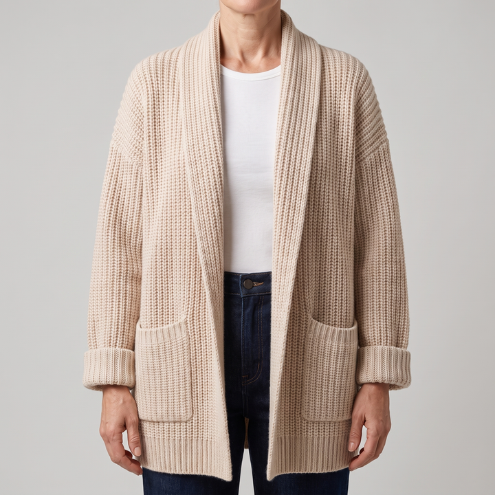 THALIRA WOOL CARDIGAN