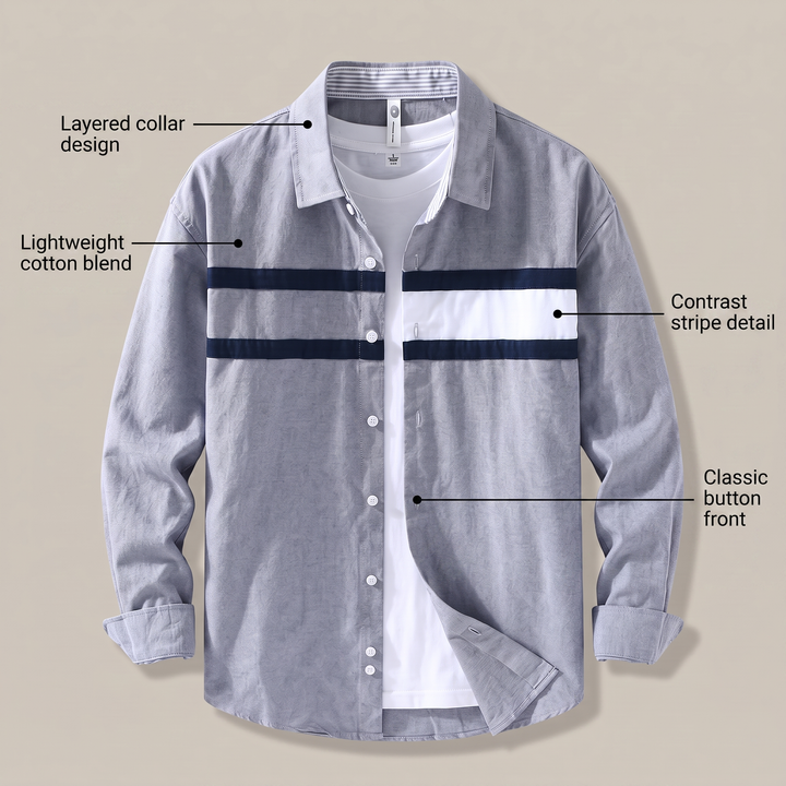 TOMMY PANEL SHIRT