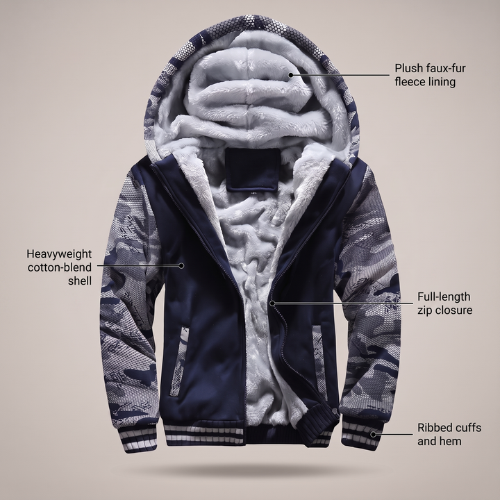 CORMAC HEAVYWEIGHT FLEECE JACKET