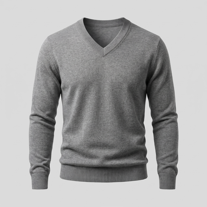 HUXFORD MERINO WOOL JUMPER