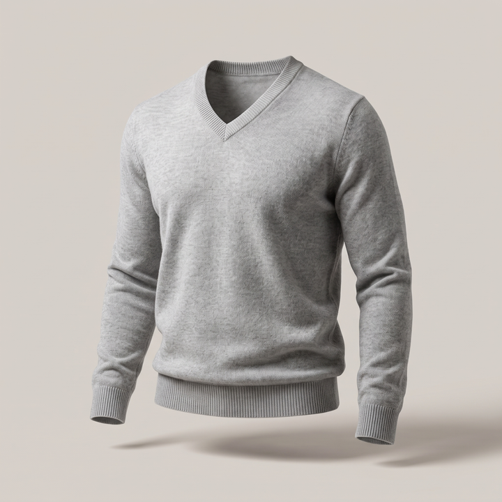 HUXFORD MERINO WOOL JUMPER