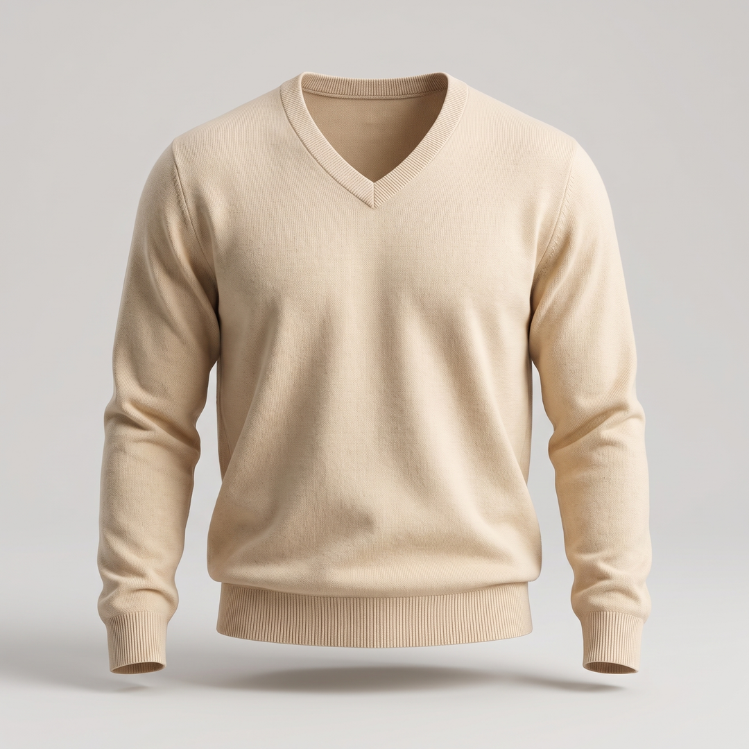 HUXFORD MERINO WOOL JUMPER