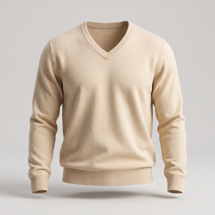 HUXFORD MERINO WOOL JUMPER