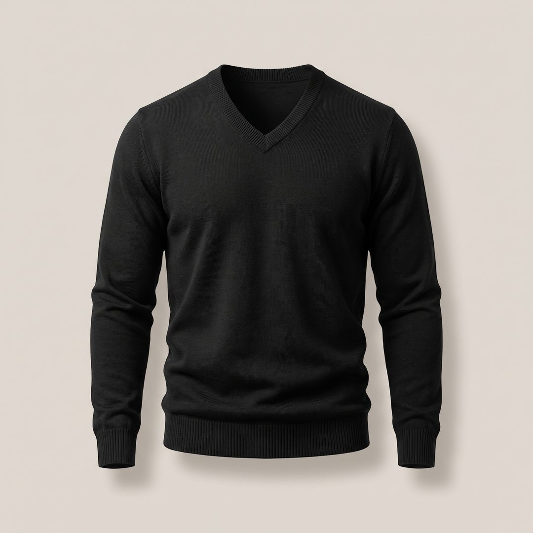 HUXFORD MERINO WOOL JUMPER