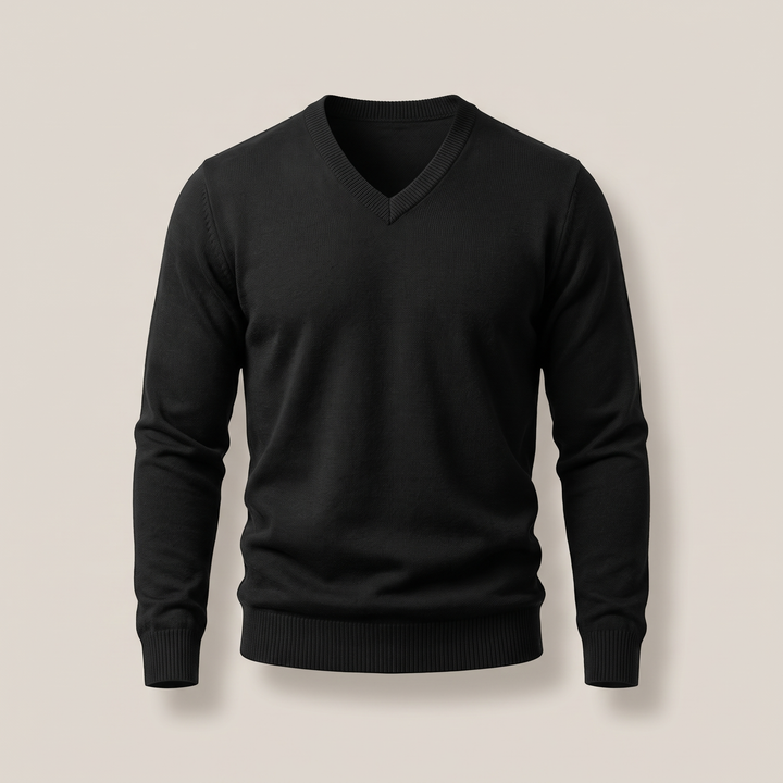 HUXFORD MERINO WOOL JUMPER