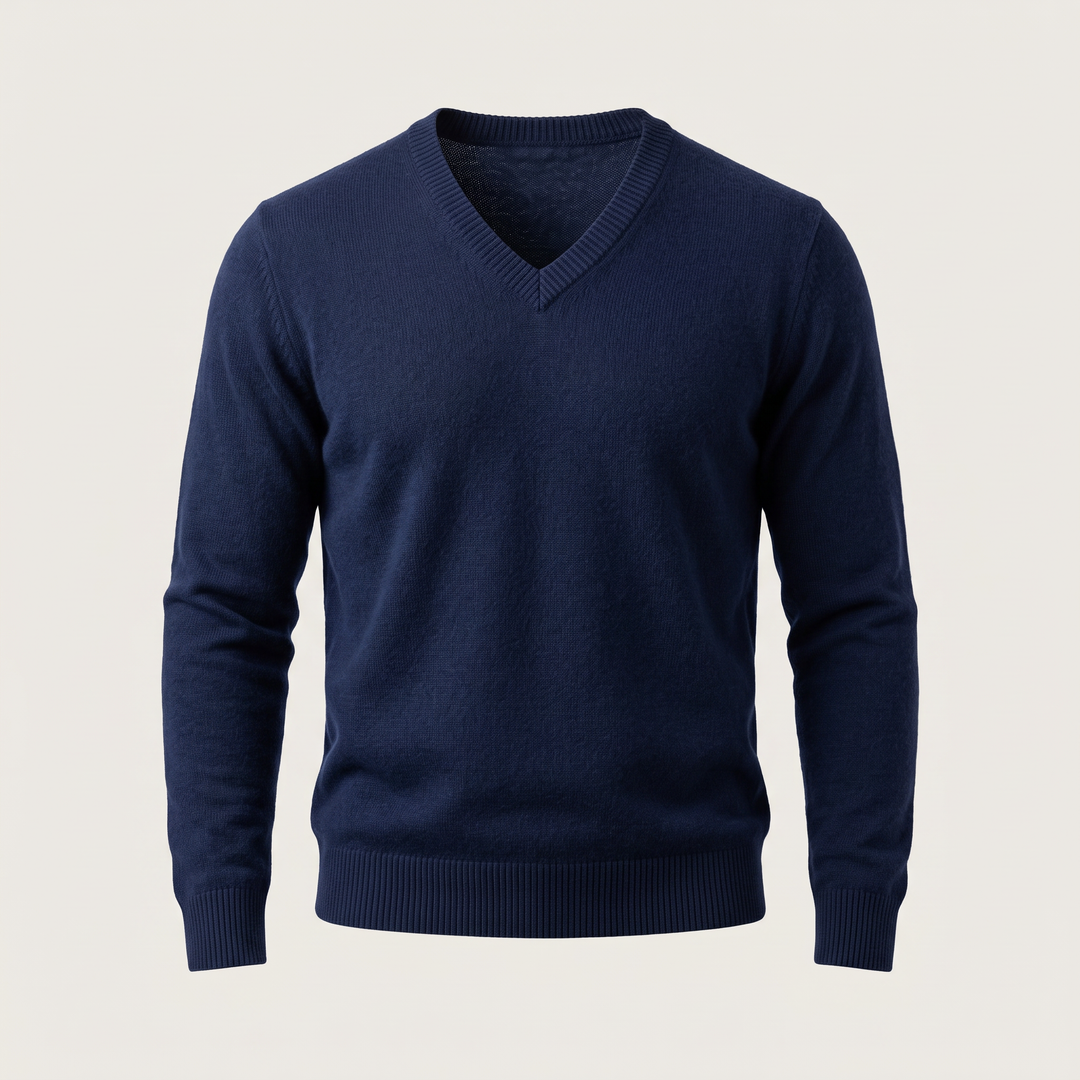 HUXFORD MERINO WOOL JUMPER