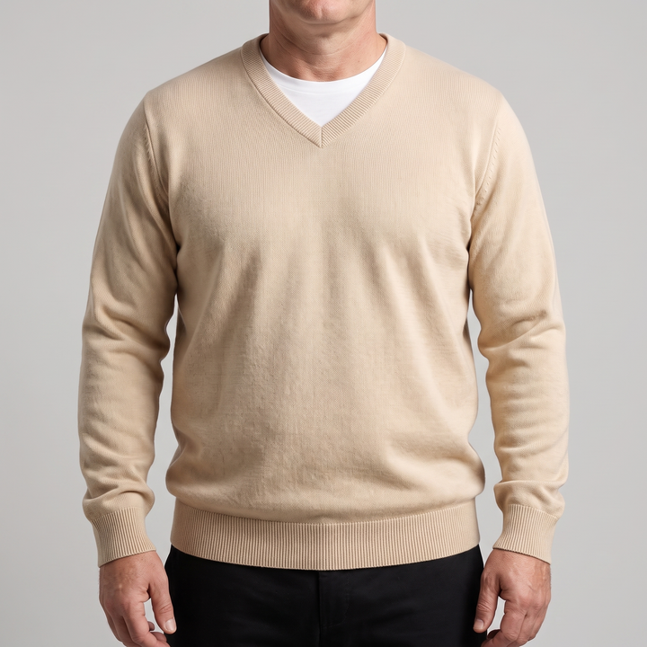 HUXFORD MERINO WOOL JUMPER