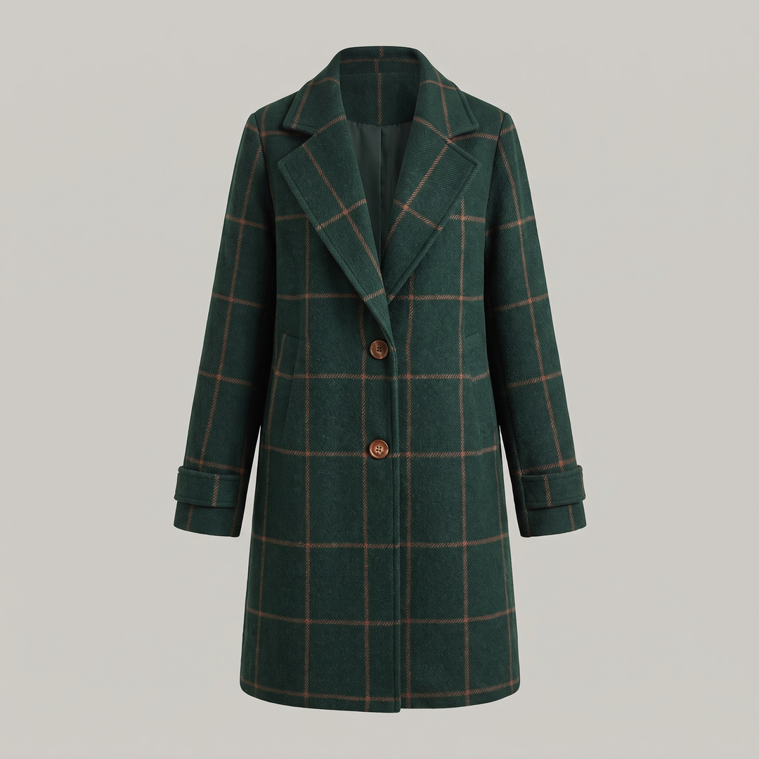 CORALIE CHECKERED COAT