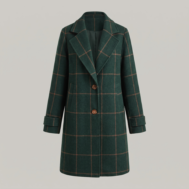 CORALIE CHECKERED COAT