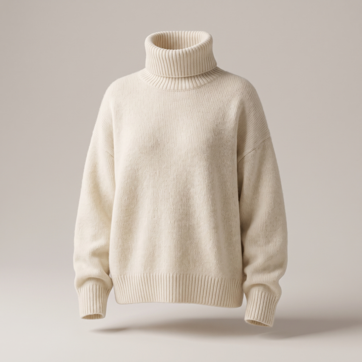 AURORA CASHMERE TURTLENECK SWEATER