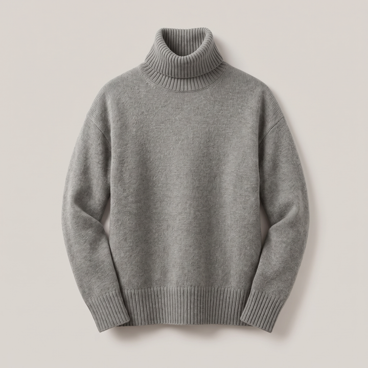 AURORA CASHMERE TURTLENECK SWEATER
