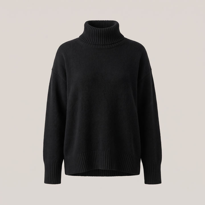 AURORA CASHMERE TURTLENECK SWEATER