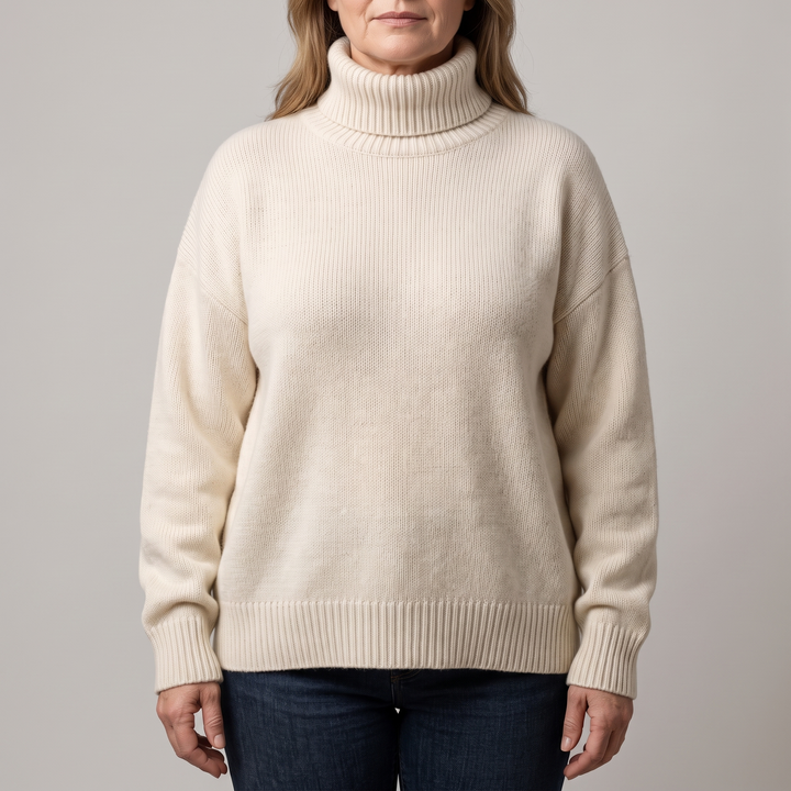AURORA CASHMERE TURTLENECK SWEATER