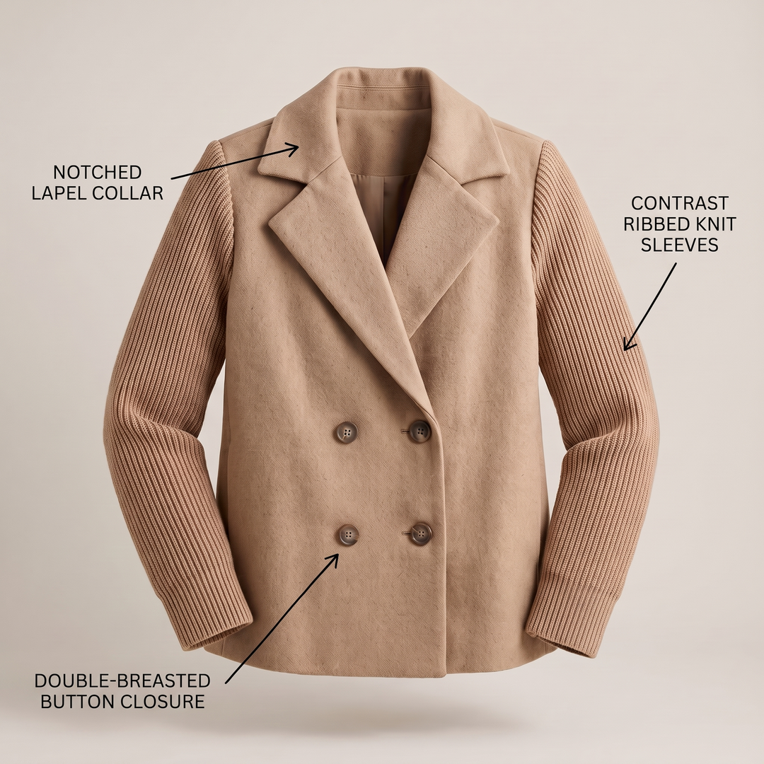 SASHA CASUAL BLAZER COAT