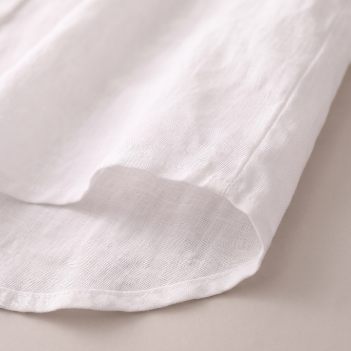 VICTORIA LINEN HOODIE
