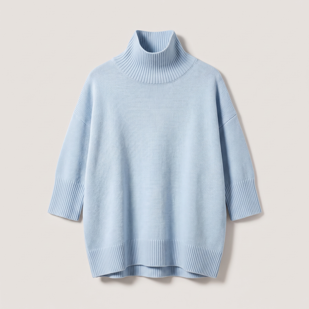 ARIA OVERSIZED TURTLENECK SWEATER