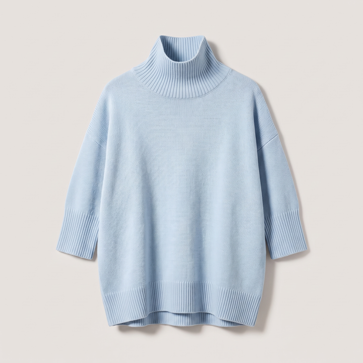 ARIA OVERSIZED TURTLENECK SWEATER