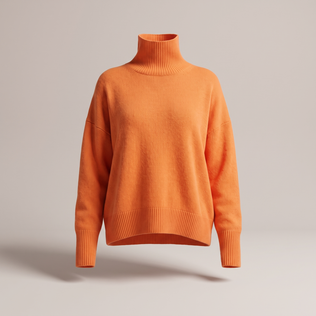 ARIA OVERSIZED TURTLENECK SWEATER