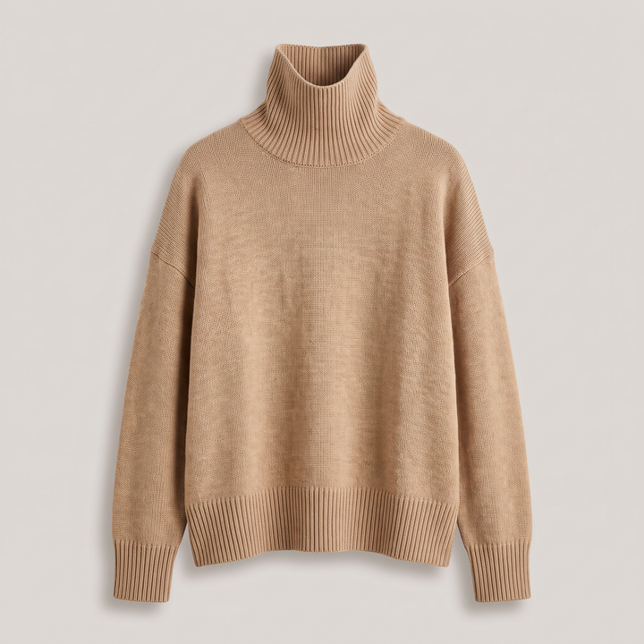 ARIA OVERSIZED TURTLENECK SWEATER