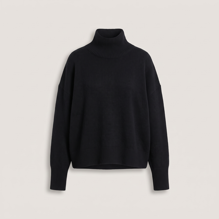 ARIA OVERSIZED TURTLENECK SWEATER