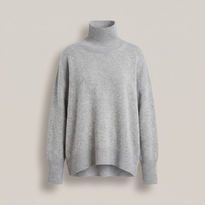 ARIA OVERSIZED TURTLENECK SWEATER