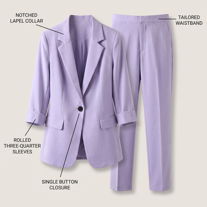 CHLOE BLAZER &amp; TROUSER SET