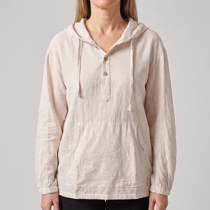 ANDORA LINEN HOODIE