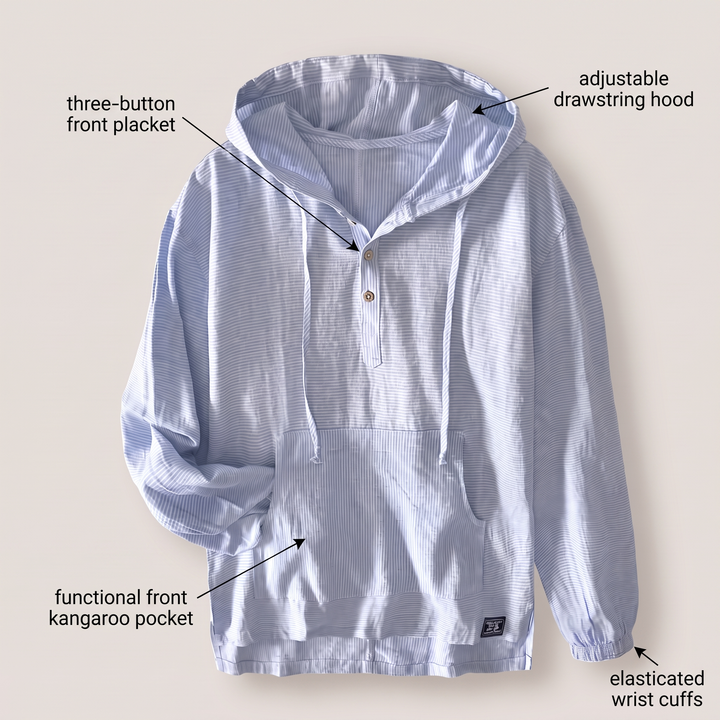 ANDORA LINEN HOODIE