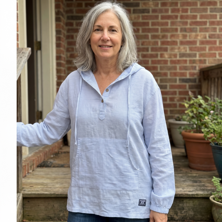 ANDORA LINEN HOODIE