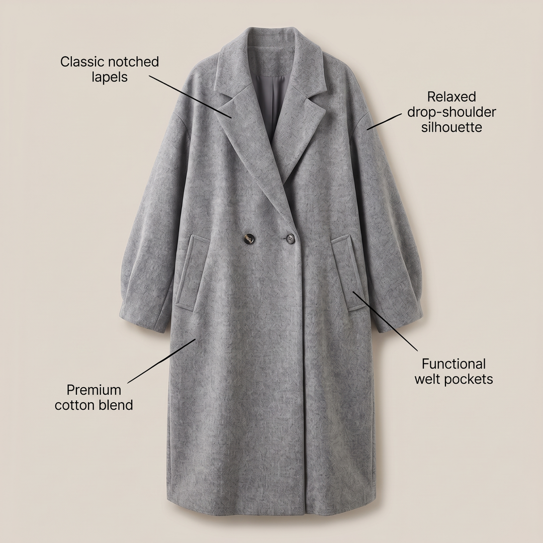 HARPER - CLASSIC WINTER OVERCOAT
