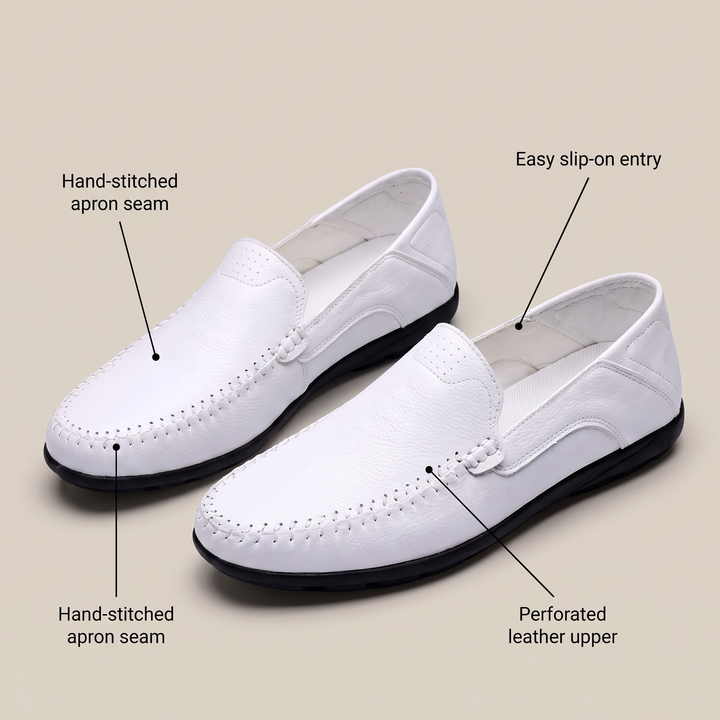 LEATHER MOCCASION