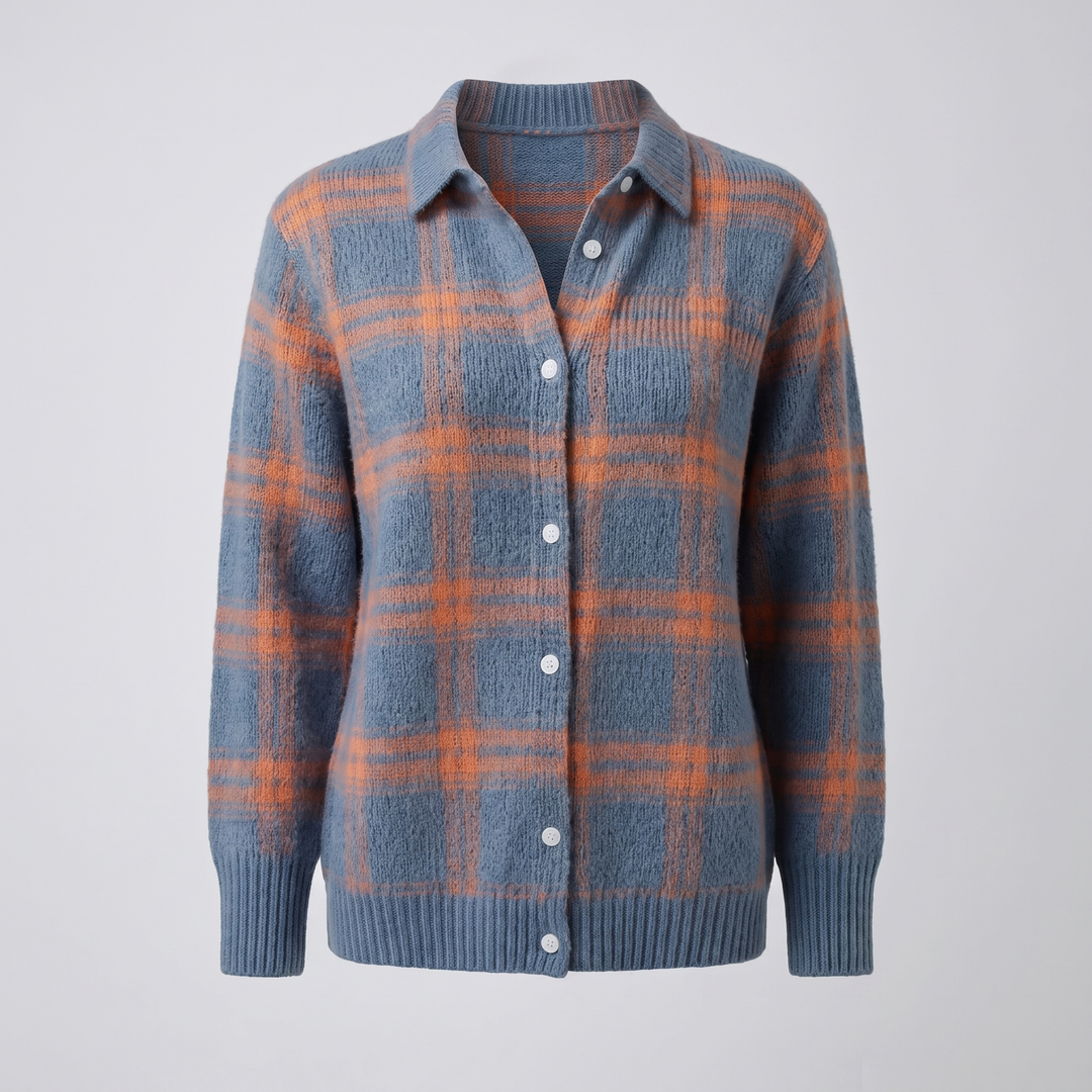 VIVIENNE RETRO CHECK SWEATER
