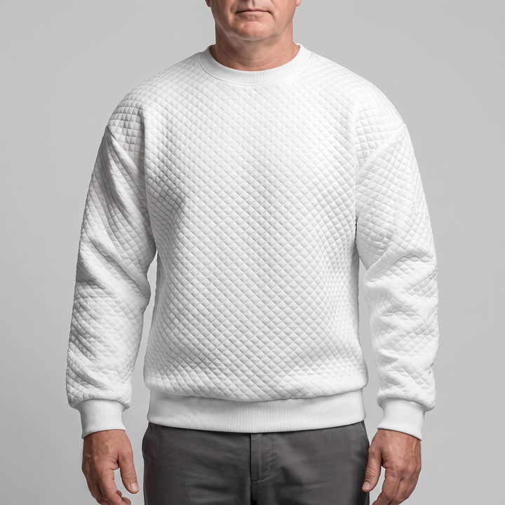 CEDRIC MODERN SQUARE-NECK JUMPER