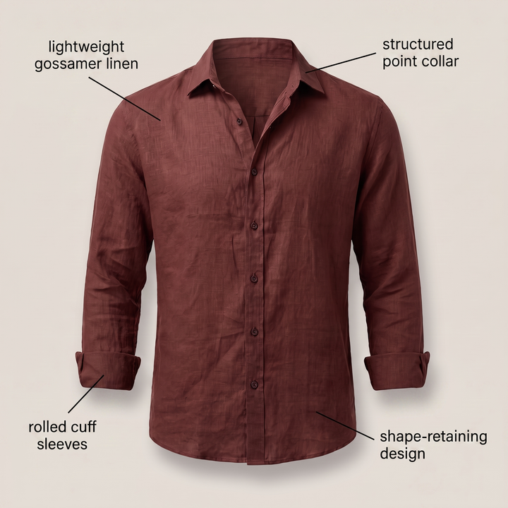 ALFIE LINEN SHIRT