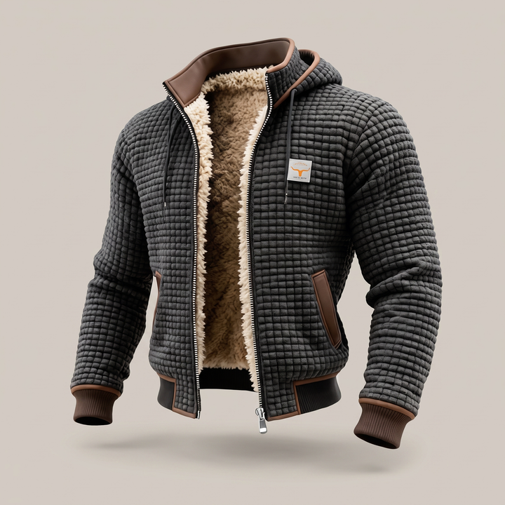 ARDEN LINED QUILTED FLEECE JACKET