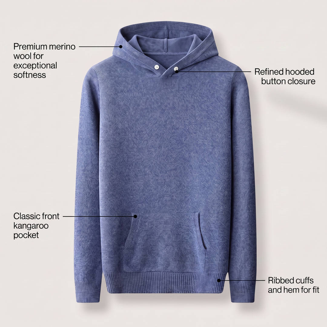 ARDEN MERINO WOOL HOODIE
