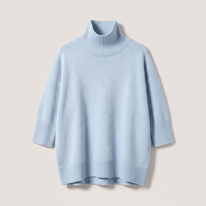 ARIA OVERSIZED TURTLENECK SWEATER - Avenelle London