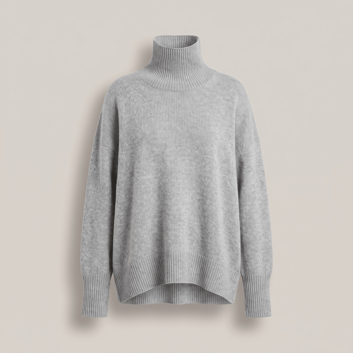 ARIA OVERSIZED TURTLENECK SWEATER - Avenelle London