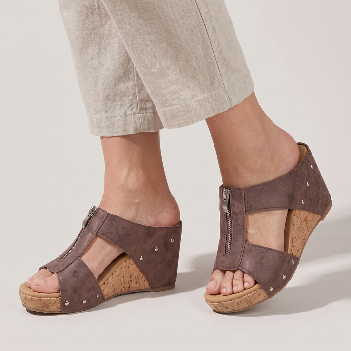 ARIA ZIP-UP ORTHOPEDIC SANDALS