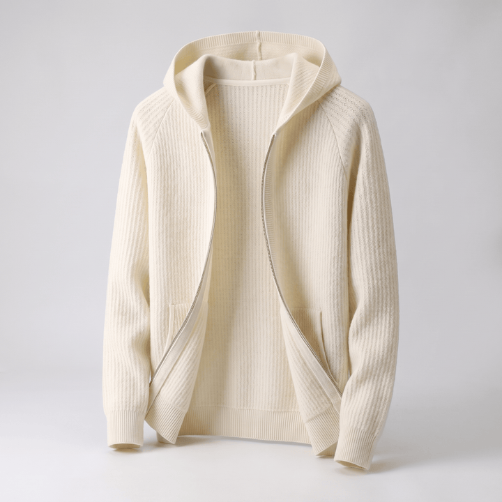 ARVEN WOOL HOODIE - Avenelle London