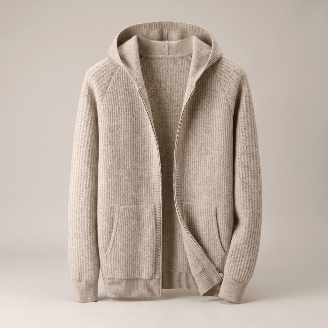 ARVEN WOOL HOODIE - Avenelle London