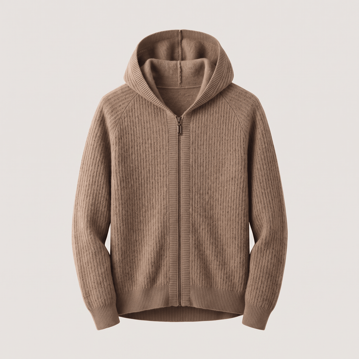 ARVEN WOOL HOODIE - Avenelle London