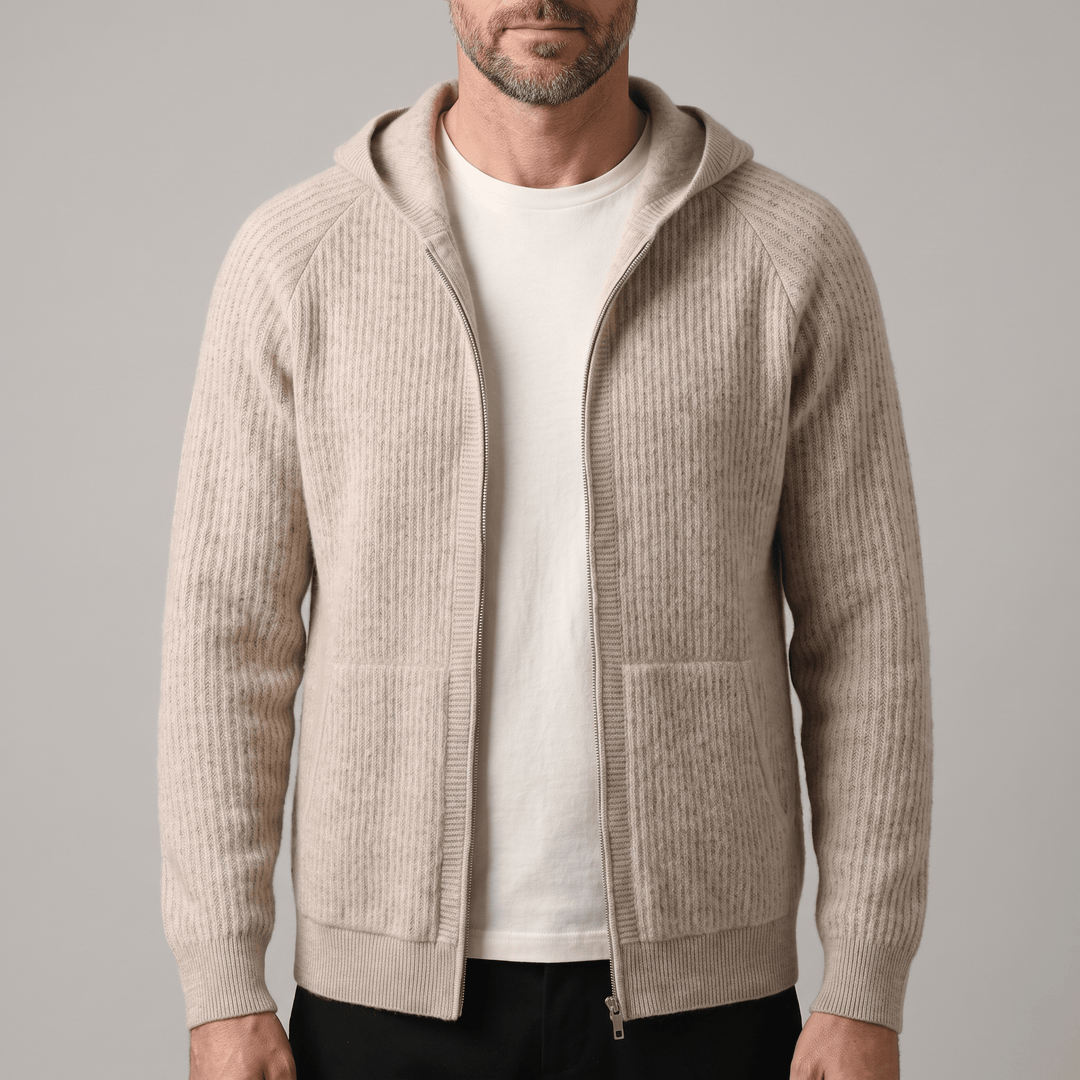 ARVEN WOOL HOODIE - Avenelle London