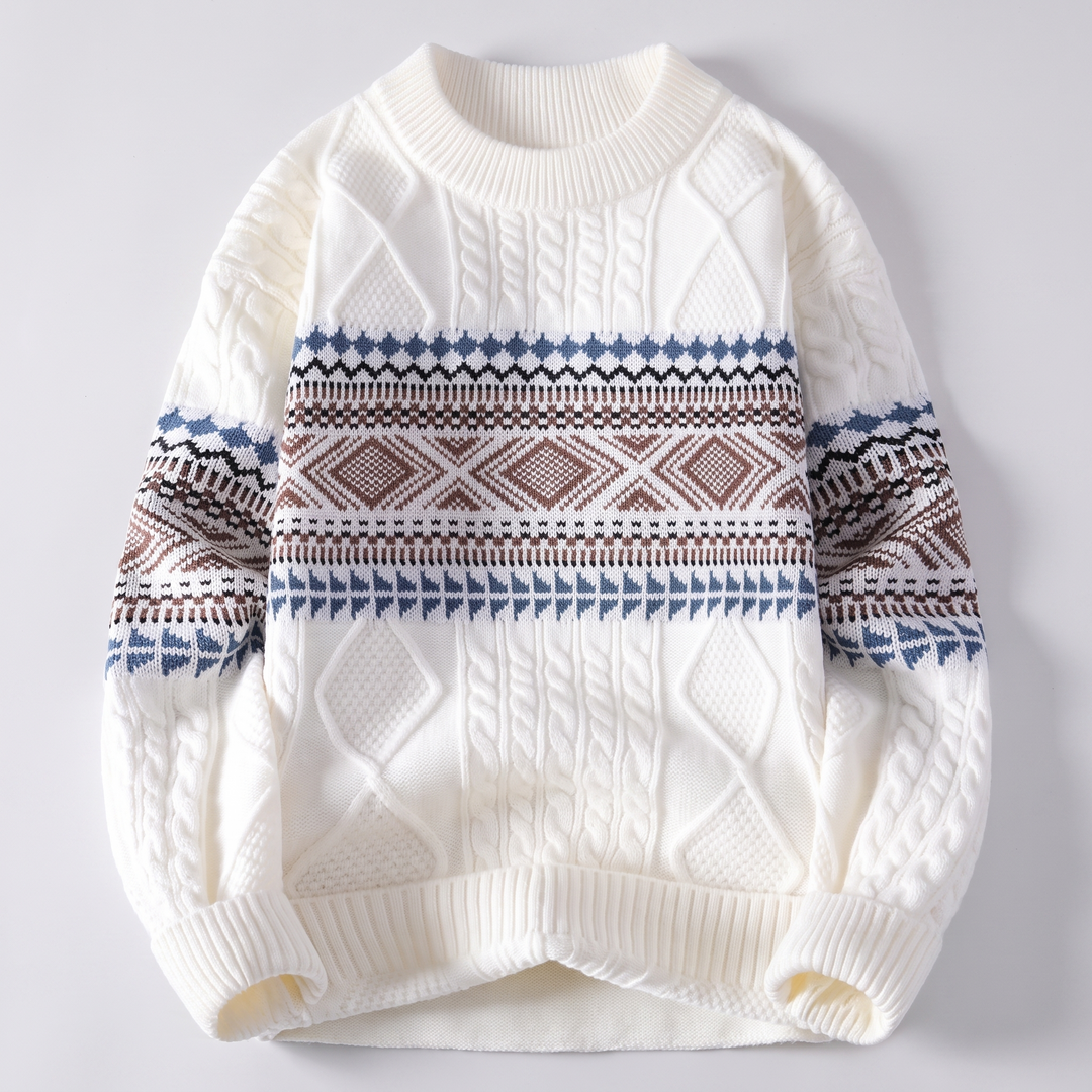 ARVID NORDIC KNIT SWEATER